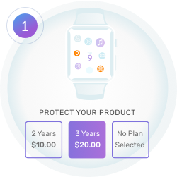 Protect your purchase the moment you check out